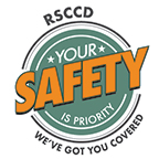 RSCCD We've Got You Covered icon - White background