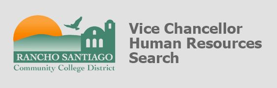RSCCD Vice Chancellor Human Resources banner