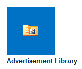 advertisement library