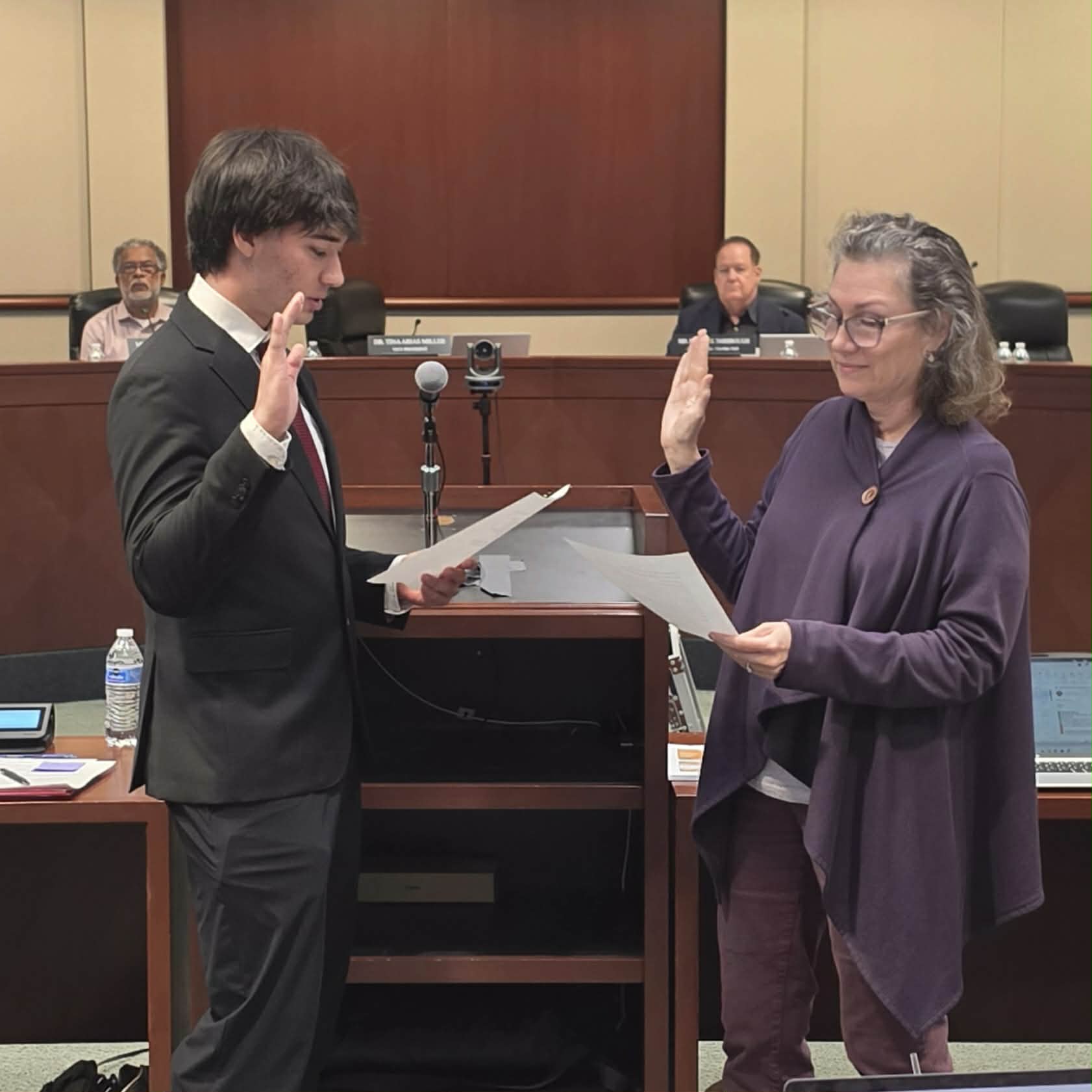 stephen swearing in with the oath
