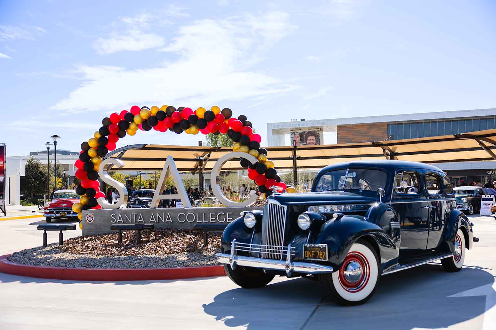 new Santa Ana College entrance